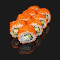 Калифорния с креветкой и крабом