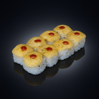 Запечённый с курицей в соусе Шрирача