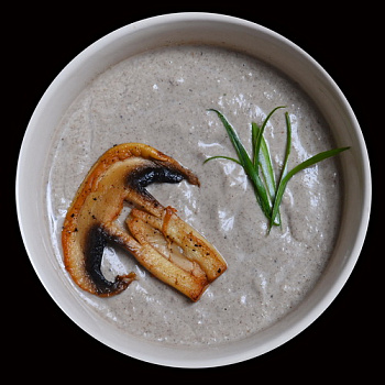 Грибной крем-суп со сливками