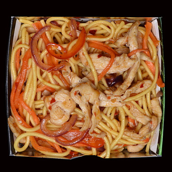 Рамен с курицей