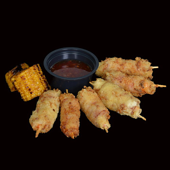 Креветки в беконе Креветки в беконе