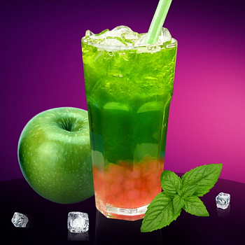 Фруктовый Bubble Juice Мятное Яблоко