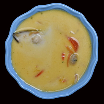 Тайский суп с кокосовым молоком