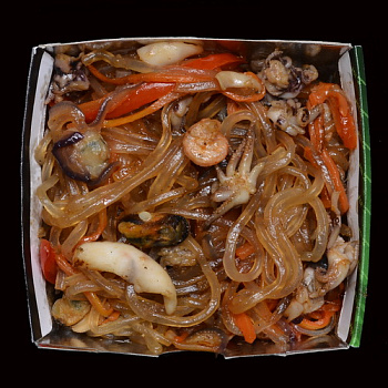 Стеклянная лапша с морепродуктами WOK