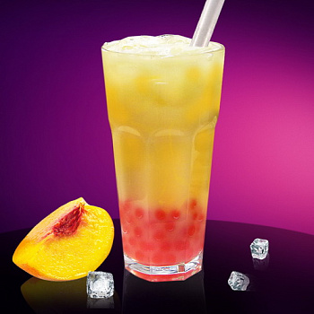Фруктовый Bubble Tea Белый персик Фруктовый Bubble Tea Белый персик